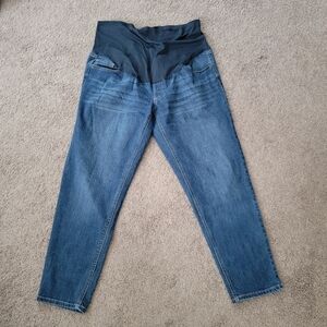 Time and Tru Maternity Jeans XL 16-18 Blue wash straight leg
